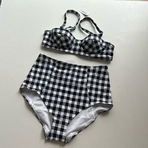 Plaid bikini
